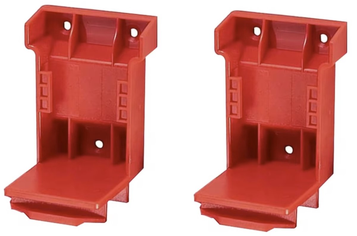 OPHANGBEUGEL VOOR MILWAUKEE ACCU EN ACCU-MACHINE (SET VAN 2)