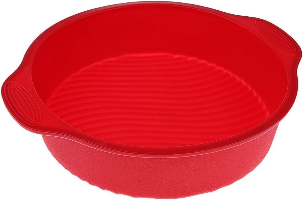 Ronde cakevorm - Bakvorm mousse - Zelf bakken - Antiaanbaklaag - 20 cm - Grijs