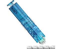 Toetsenbord Gereedschap – Keycap Trekker – Onderhoud Toetsenbord – 2-in-1 Ontwerp – 155 cm – Blauw
