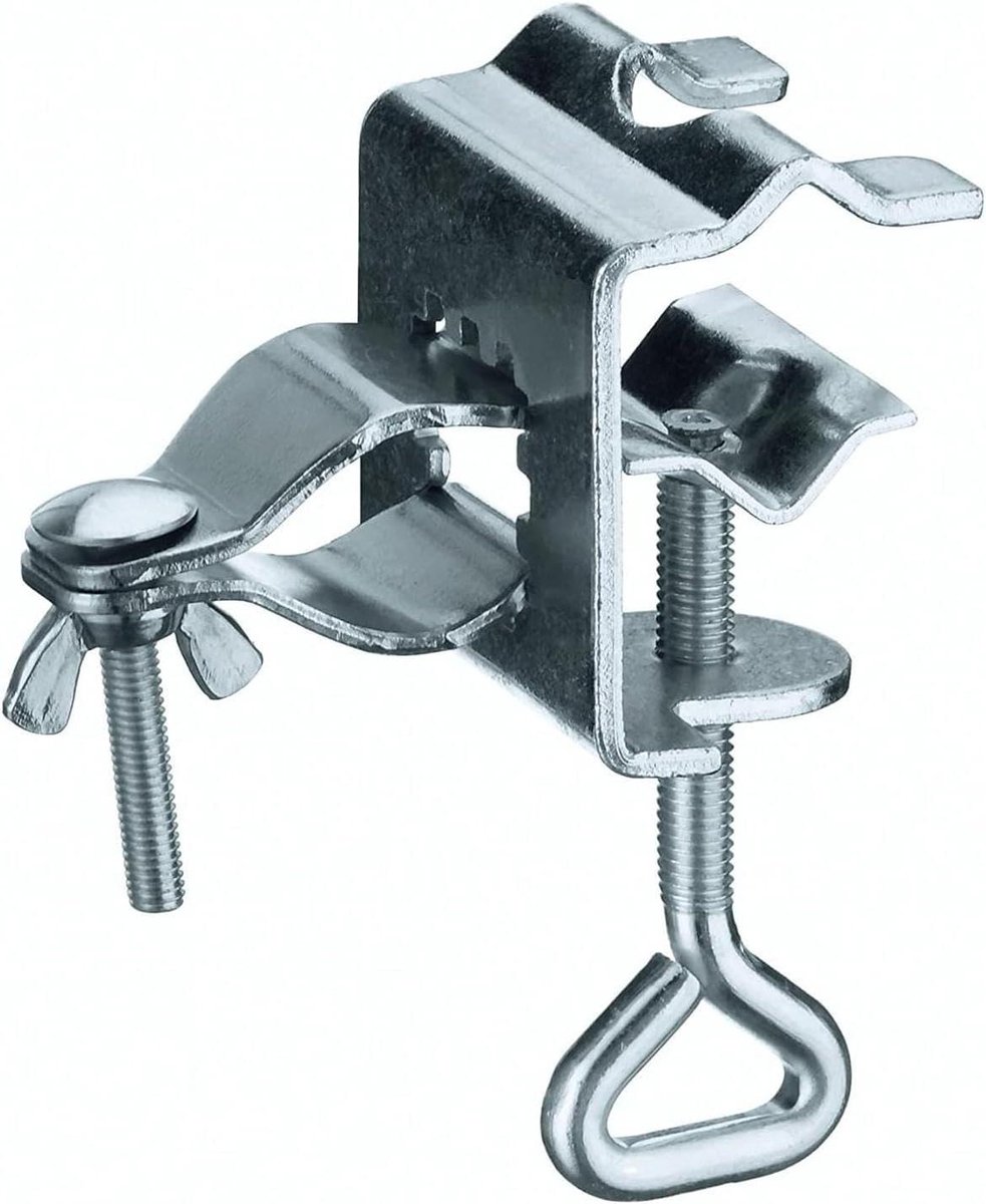 Generico Parasolklem - ijzer 14,5 cm | robuuste houder voor tuintafel en balkon, stabiele 
