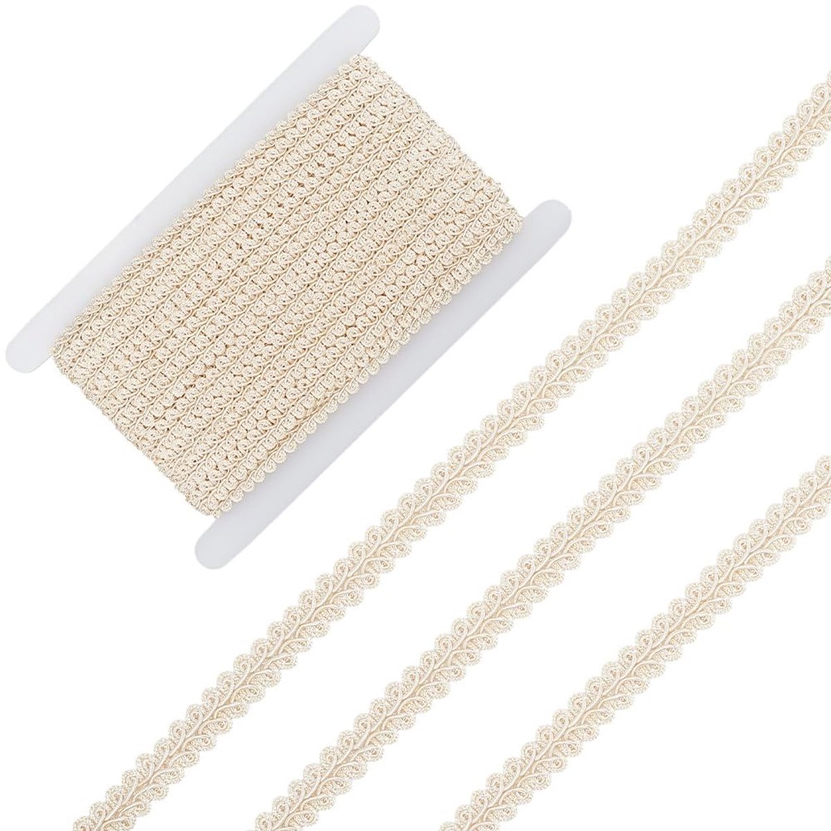 Dailygoods - Decoratieve Gimp Braid Trim 13m voor Naaien en Ambachten