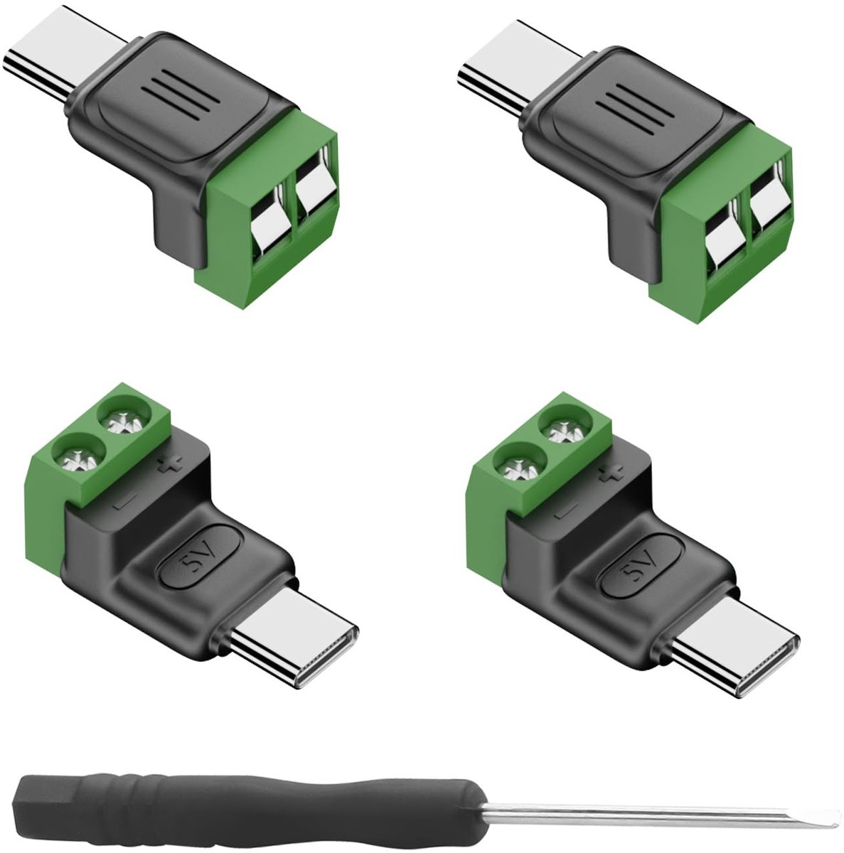 Dailygoods - USB C Soldeervrije Adapter voor OTG Aansluiting