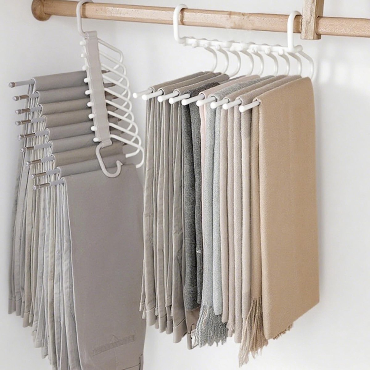 Dailygoods - 9-in-1 Antislip Kleerhanger voor Kleding en Accessoires