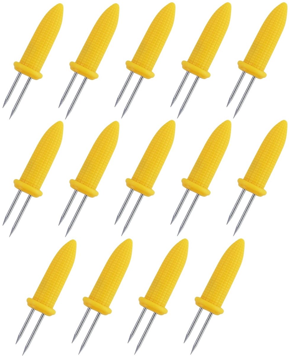 Dailygoods - 14 Stuks Herbruikbare Maïskolfhouders