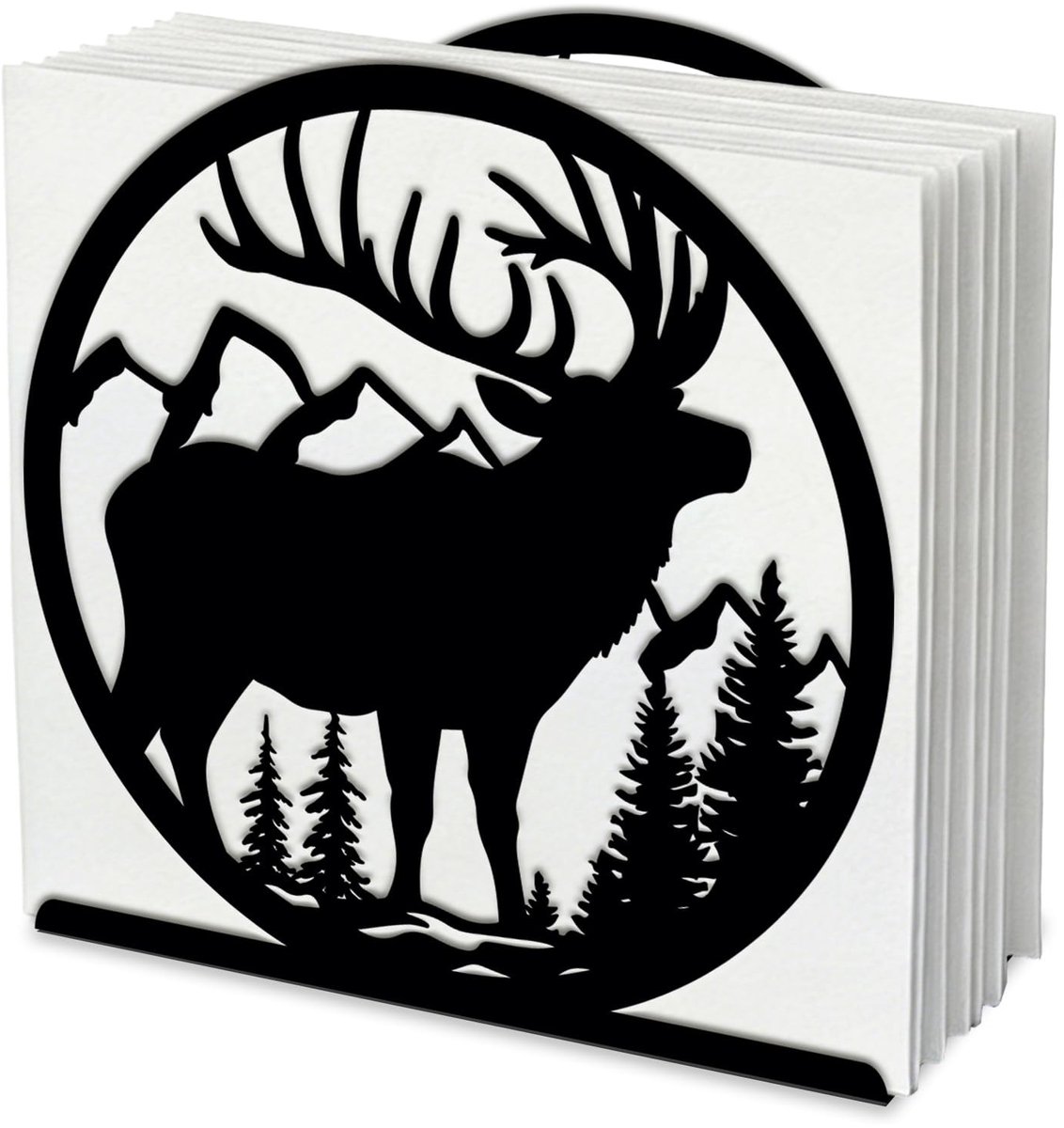 Dailygoods - Cosensi - Dailygoods - Elanden Servethouder van Gietijzer voor Tafel