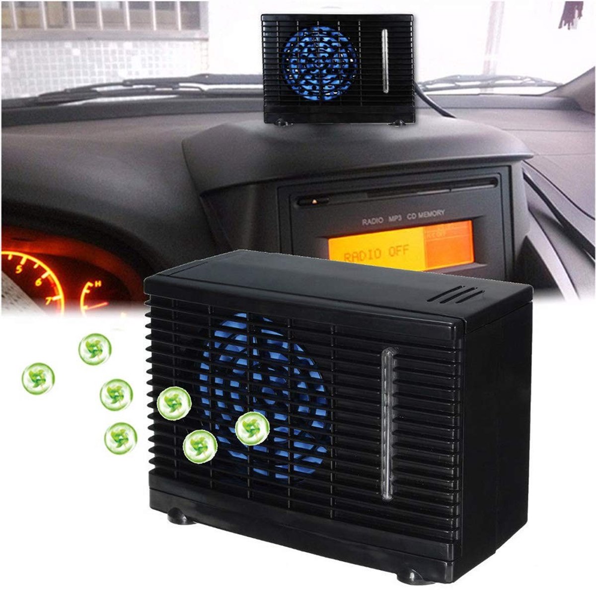 Dailygoods - Draagbare Mini Auto-Airconditioner, 24V, Koelventilator