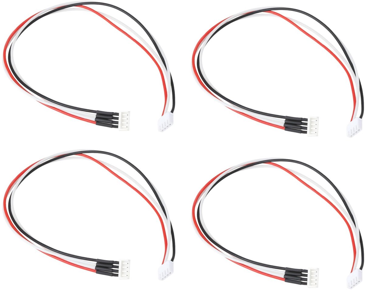 Dailygoods - 4 Stuks Balancer Kabel voor LiPo Batterijen