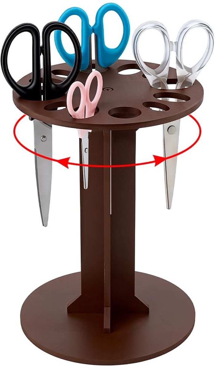 Dailygoods - 360 Graden Roterende Schaarhouder voor Kappers