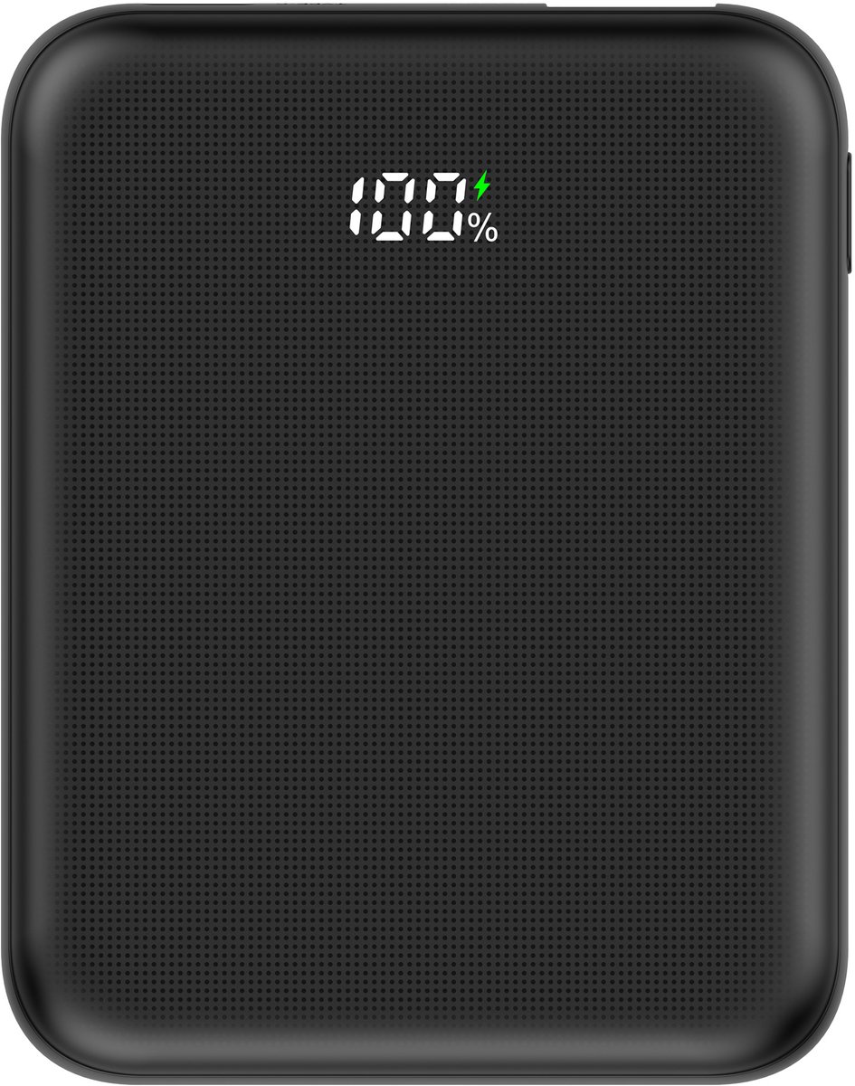 Musthavz Slim2 Powerbank 5.000 mAh – Zwart – 20W Snelladen – Compacte Portable Charger – foto 3