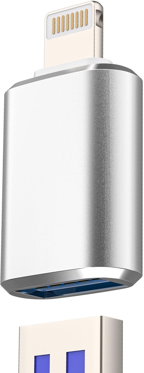 Dailygoods - Lightning naar USB OTG Adapter voor iPhone en iPad