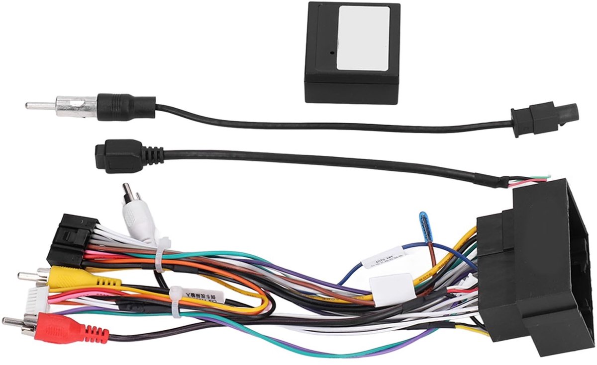 Dailygoods - 16-pins Autoradio Kabelboom met CAN-bus Box voor Diverse Modellen