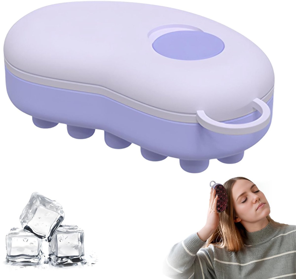 Dailygoods - Hoofdhuid Massageborstel voor Ontspanning en Verzorging
