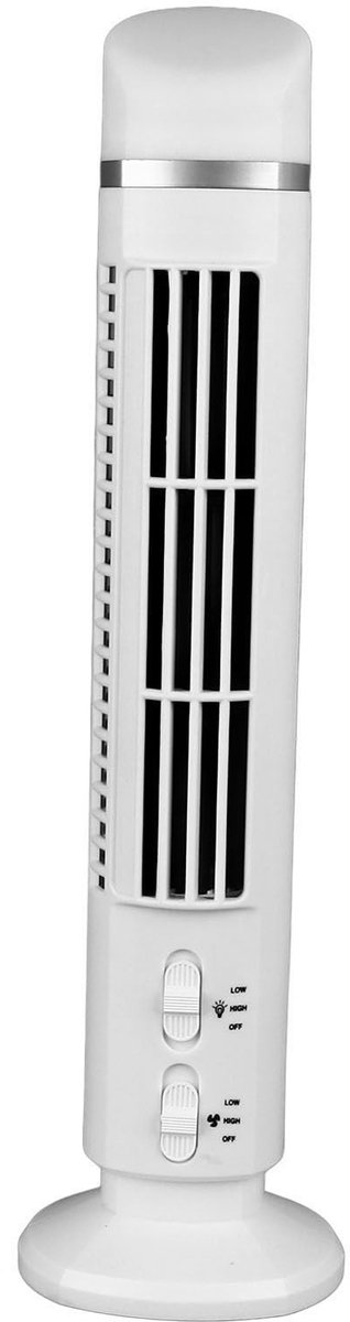 Dailygoods - Stille Torenventilator met Oscillatie en Licht