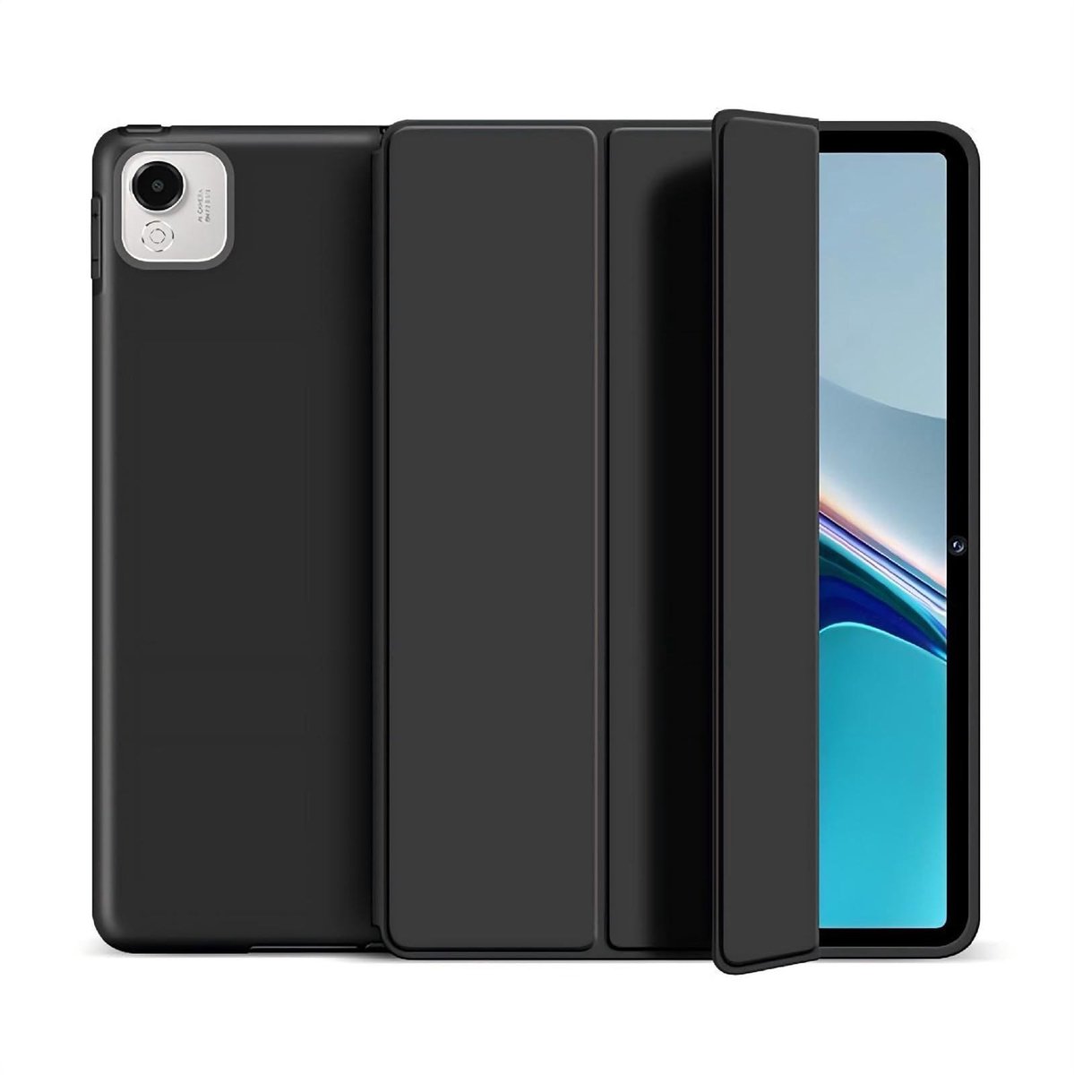 Dailygoods - Beschermhoes voor Honor Pad X9a van PU-leer en Siliconen