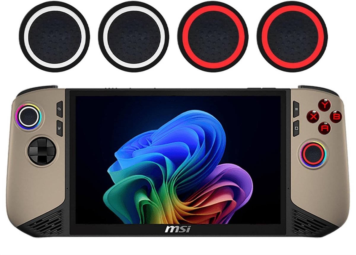 Dailygoods - Siliconen Joystick Caps voor MSI Claw 8 AI+/MSI Claw