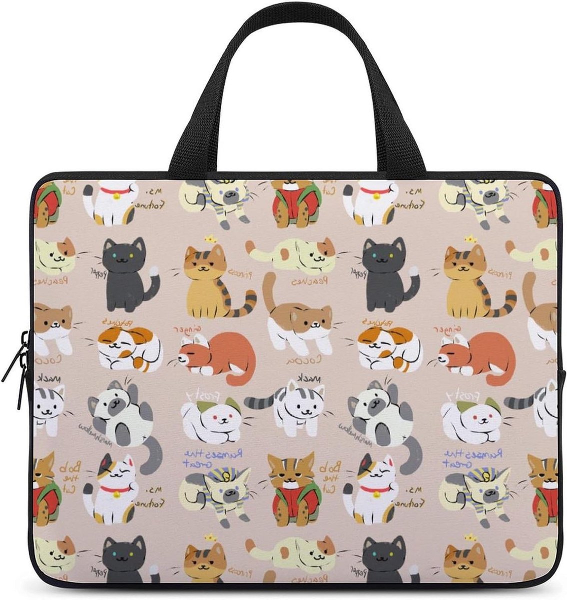 Laptophoes - Laptoptas - Bescherming apparaat - Waterdicht materiaal - 17 inch - Gekleurd