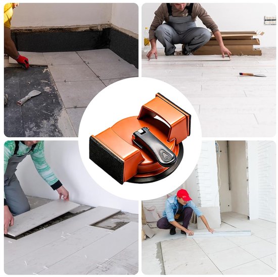 Laminaat reparatie - Vloer gereedschap - Vloeren herstellen - Verstelbare handgreep - 15 x 14 x 8 cm - Grijs — afbeelding 4