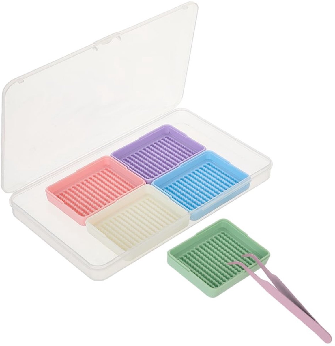 Dailygoods - 7-in-1 Zekeringkralen Accessoireset met Opbergdoos
