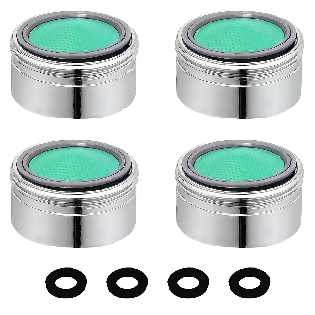 Dailygoods - Set van 4 Straalregelaars voor Waterbesparing 24 mm