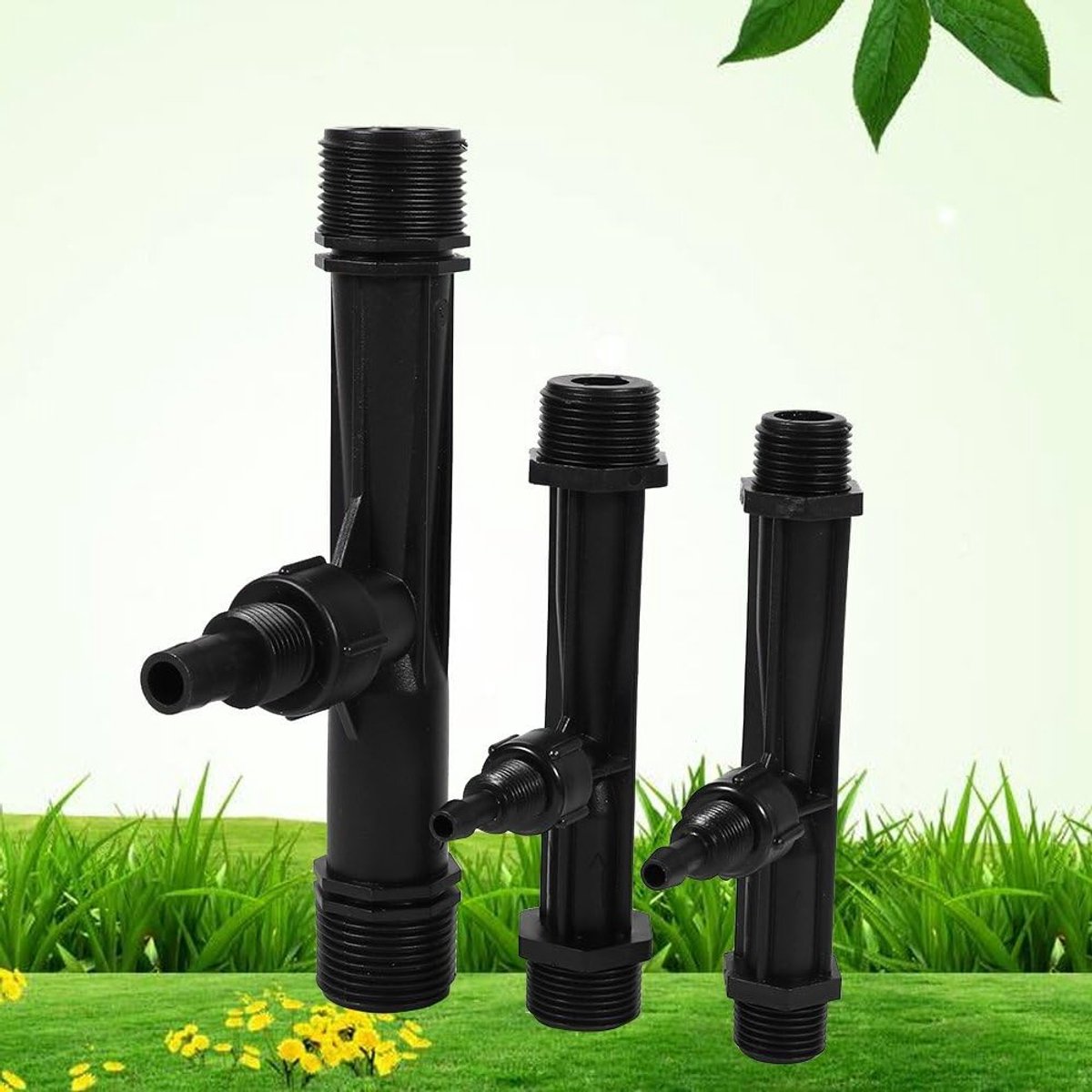 Fertilizer Injection Tube voor Tuinirrigatie - 1/2", 3/4", 1" Inch - Plastic Venturi Systeem voor Efficiënte Bemesting