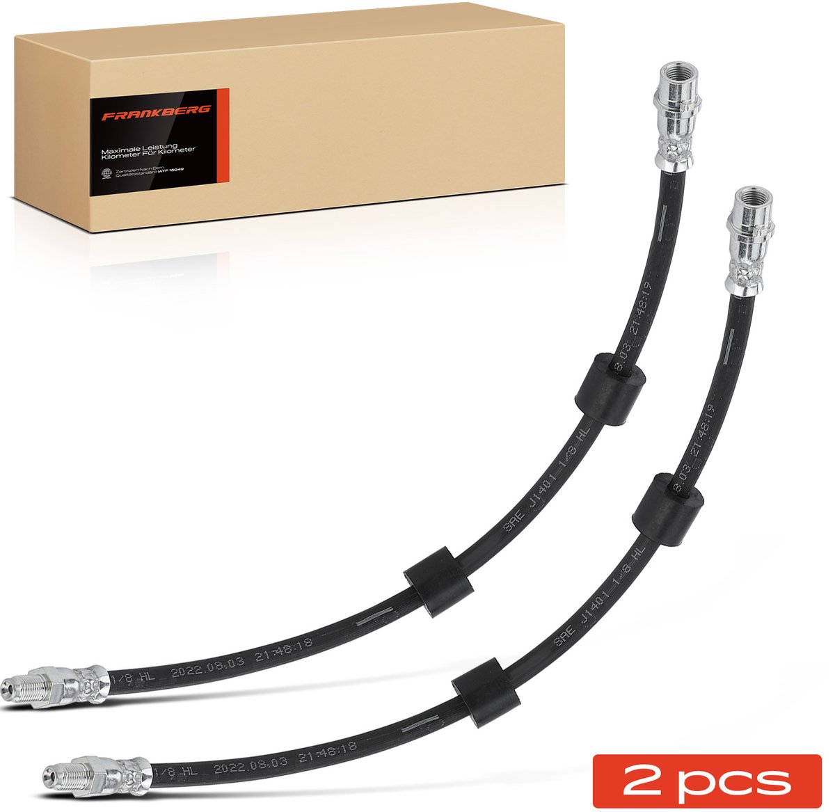 Frankberg 2x remslang voor voor BMW 5er Touring E39