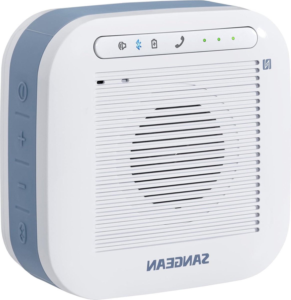 Draagbare Bluetooth Luidspreker - Waterdichte Speaker - Muziek Luisteren Buiten - Volledig Onderdompelbaar - 105 Pond - Wit
