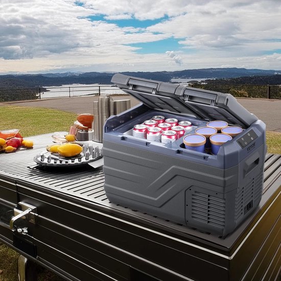 Novari - Auto koelkast - Koelbox - Elektrische koelbox - Compressor vriezer - Stille werking - Energiezuinig - Snelle koeling van Merkloos — afbeelding 5