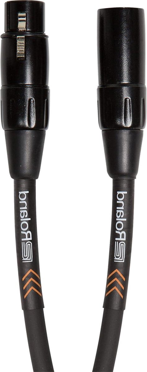 Microfoonkabel - XLR Kabel - Muziek Opnemen - Lage Capaciteit - 15 m - Zwart