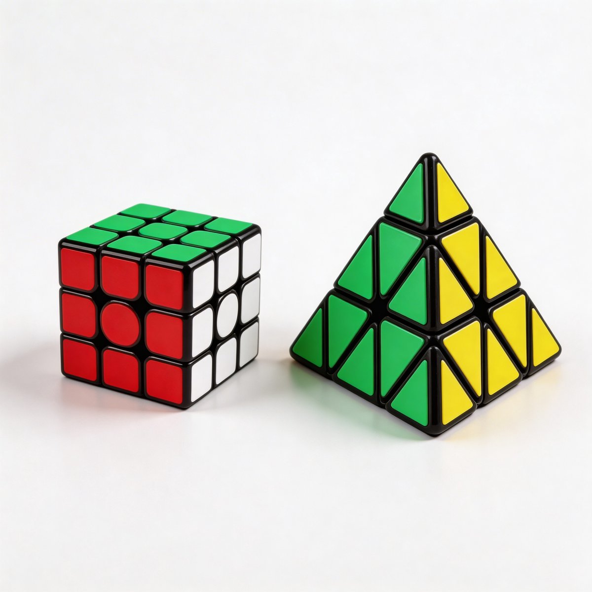 Speed cube 2-pack – Speedcube | Snel, Soepel & Duurzaam – Klassieke Puzzelkubus voor Jong & Oud - Rubiks Cube - Rubiks Kubus