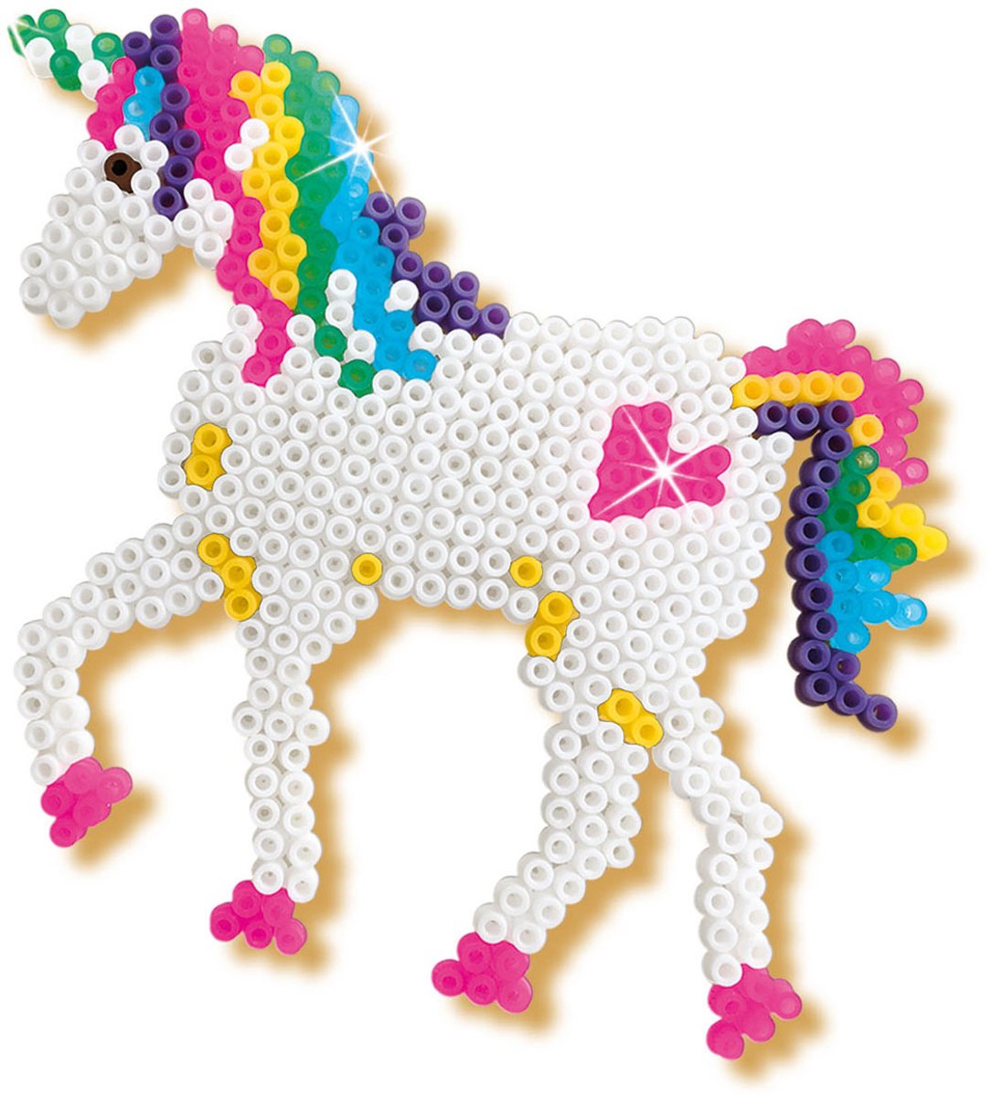 SES Creative - Beedz - Unicorns en Prinsessen - 2100 Strijkkralen met Grondplaten en Strijkvellen - Vanaf 5 Jaar — afbeelding 6