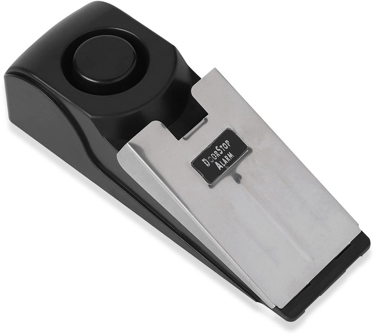 Store_7 - Deurstopalarm - Draadloos Veiligheidsalarm - Robuust en Duurzaam - Zwart - Anti-diefstal Beveiliging - Ideaal voor Thuis - Compact Model