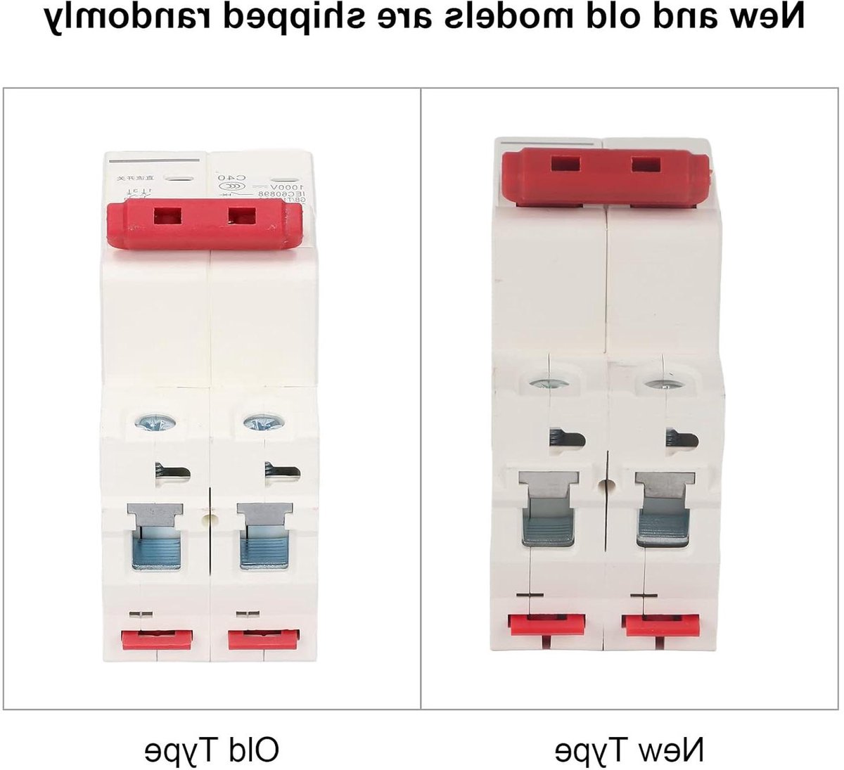DC Stroomonderbreker - Isolator Schakelaar - PV-systeem Beveiligen - Hulpboogblussysteem - 1000V 40A - Grijs