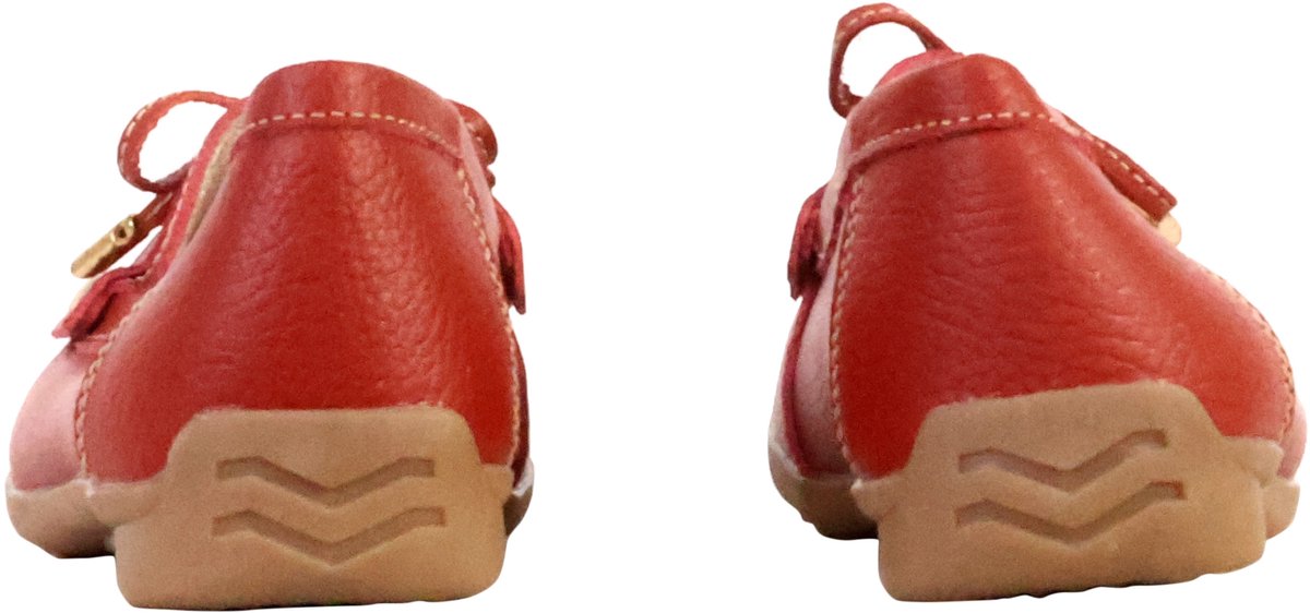 LBS leren mocassin