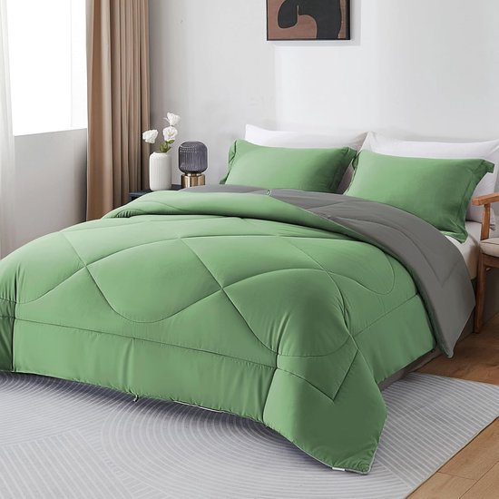 Dekbed 240x220 - 2 Persoons 4 Seizoenen - Wasbaar - Extra Zacht - dekbed groot