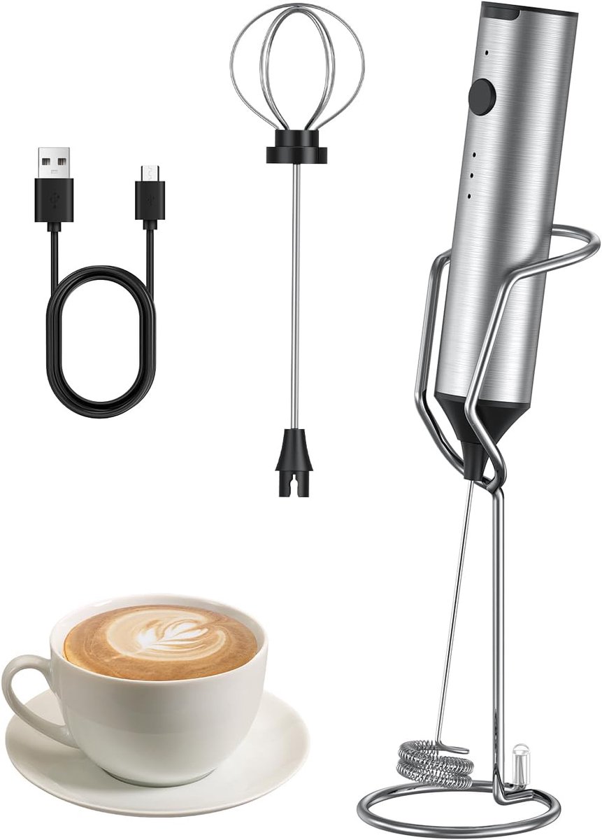 Melkschuimer Elektrisch - Melkopschuimer Handmatig - Barista - barista tool