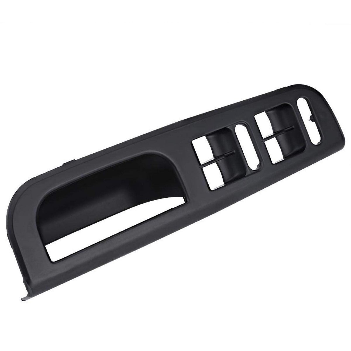 aladdien - Switch Panel Bezel - Raam Schakelaar - Hoogwaardige Afwerking - Zwart - Auto Accessoire - Geschikt voor Diverse Modellen
