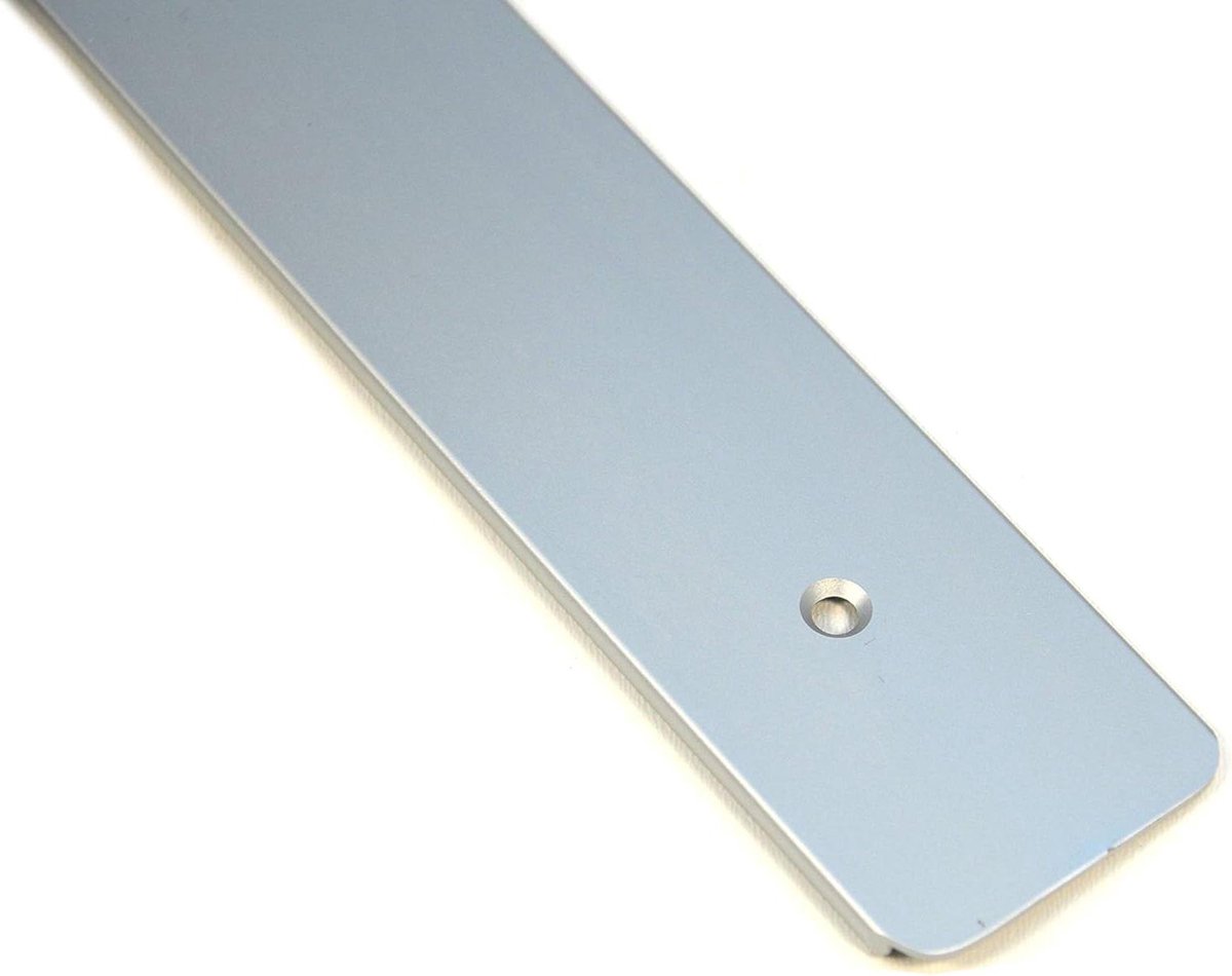 Afwerklijst Werkblad - Keukenrand Profiel - Werkblad Afwerken - Met Schroefgaten - 38 mm Hoog - Aluminium
