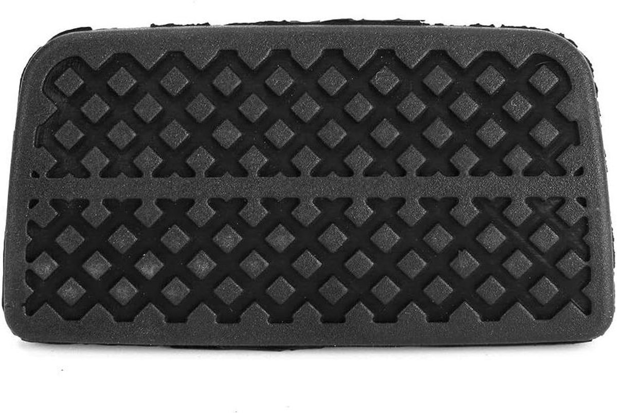 Pedaalrubber Koppeling - Remrubber Pad - Rijcomfort Verbeteren - Anti-slip Patroon - 10 x 5.5 cm - Zwart