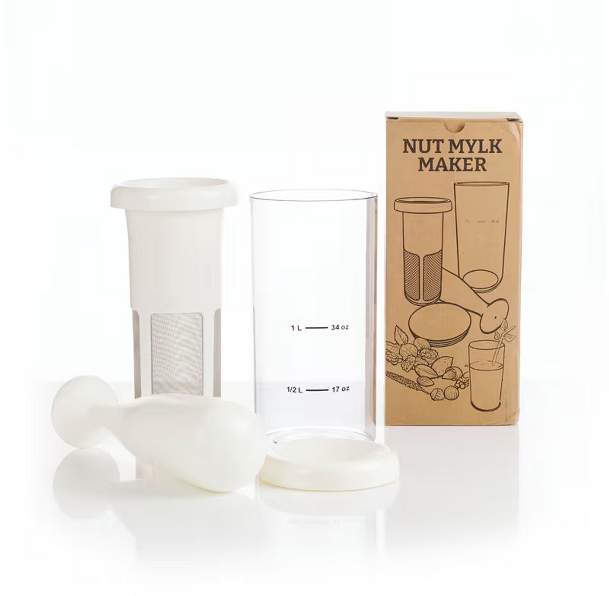 Vegan Milk Maker – Notenmelk Machine voor Soja, Amandel & Havermelk Thuis