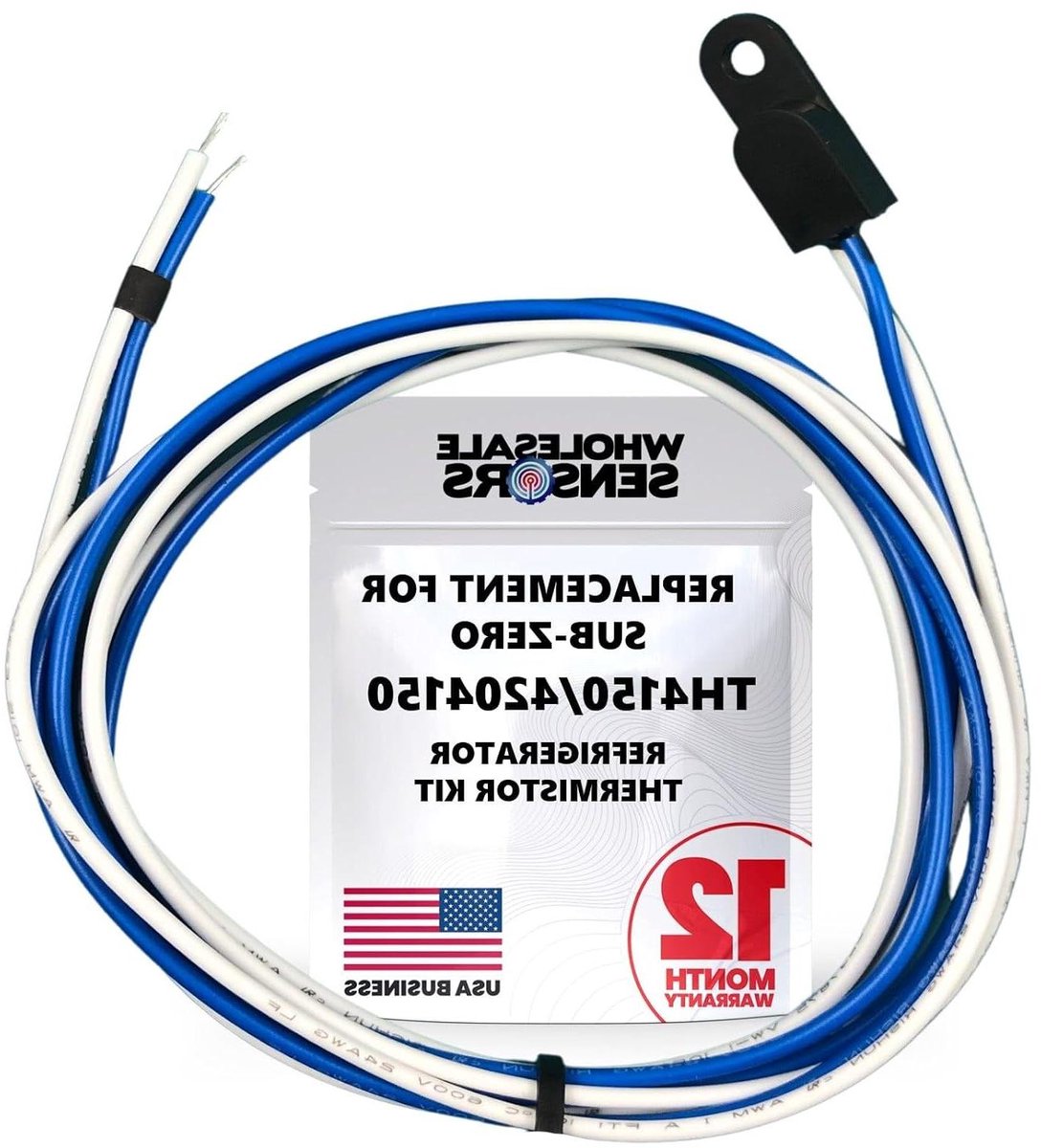 Koelkast Temperatuursensor - Vervangende Thermistor - Koelkast Temperatuur Meten - Waterbestendig Ontwerp - 93 x 88 x 13 cm