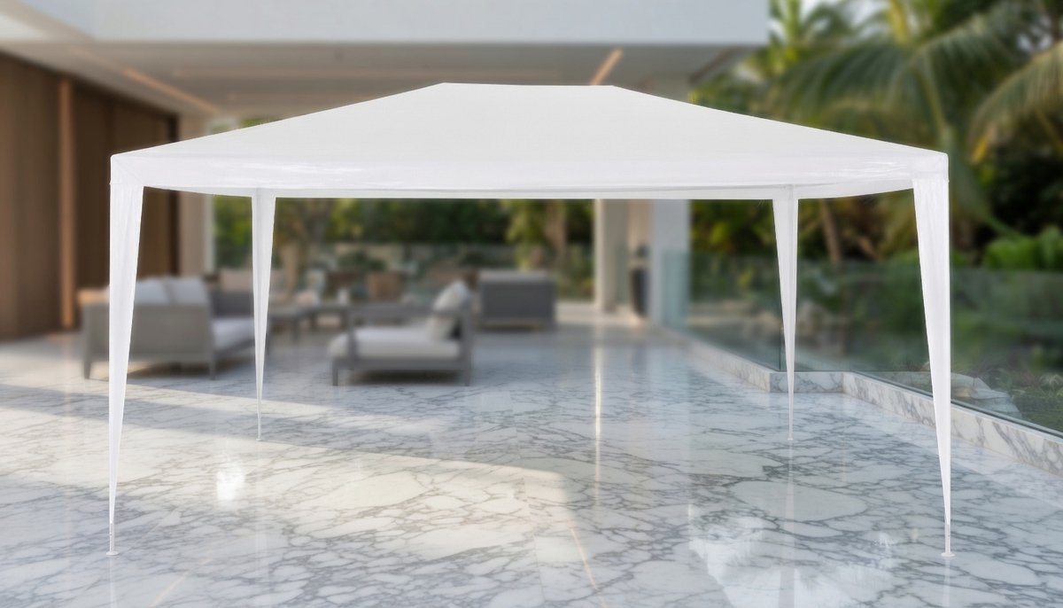 Luxe Outdoor Partytent Gazebo 3x4 m – Waterdicht & UV-bestendig – Eenvoudig te Monteren – Stabiele Stalen Constructie – MedaHomeStore