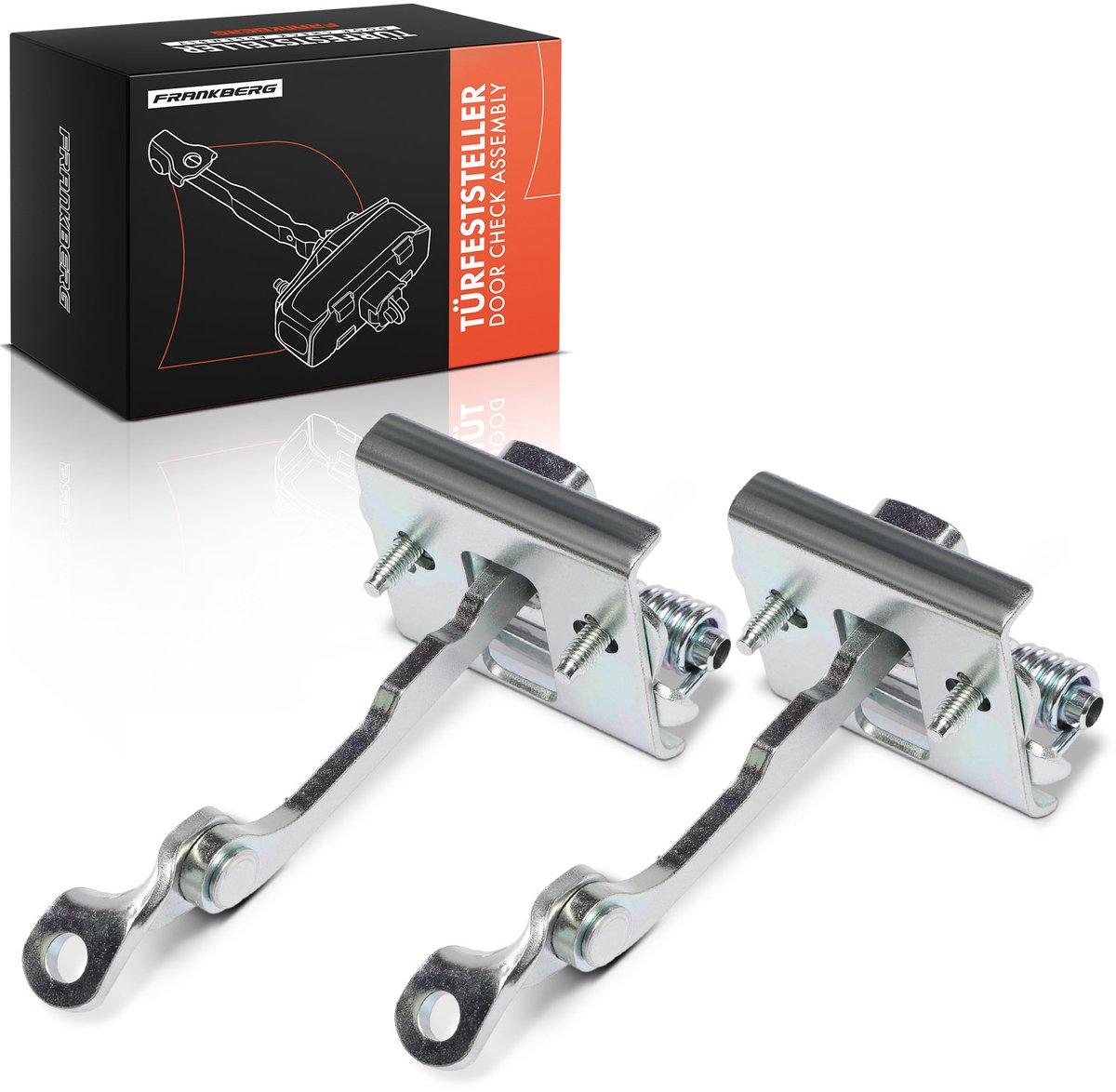 Frankberg 2x Deurbegrenzer voor Peugeot 607 9D 9U