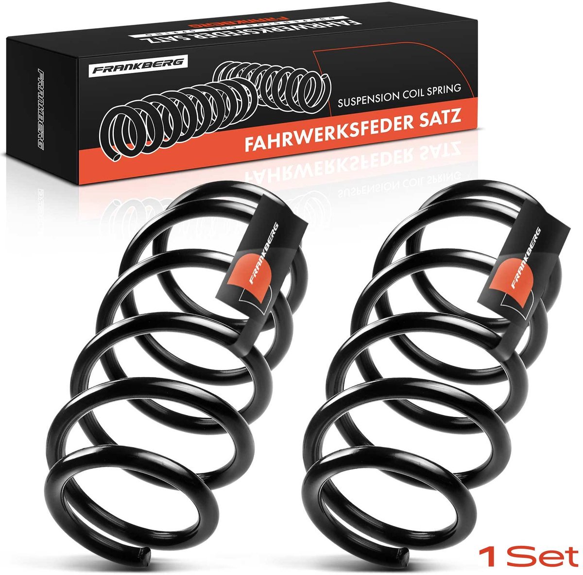 Frankberg 2x Veer Vooras voor Opel Astra H Twintop L67 1.9L 2005-2010