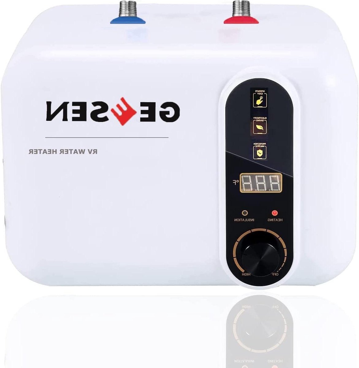 Elektrische Boiler - Mini Waterverwarmer - Direct Warm Water - Compact Onderbouw Model - 50 Liter - Wit