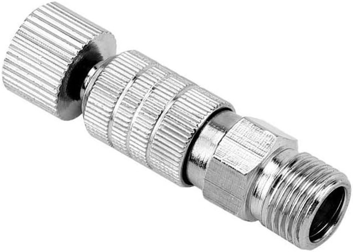 Snelkoppeling en Ontluchtingsklep voor Airbrush Slangverbinding - 1/8'' Accessoires voor Airbrush en Verfspuiten
