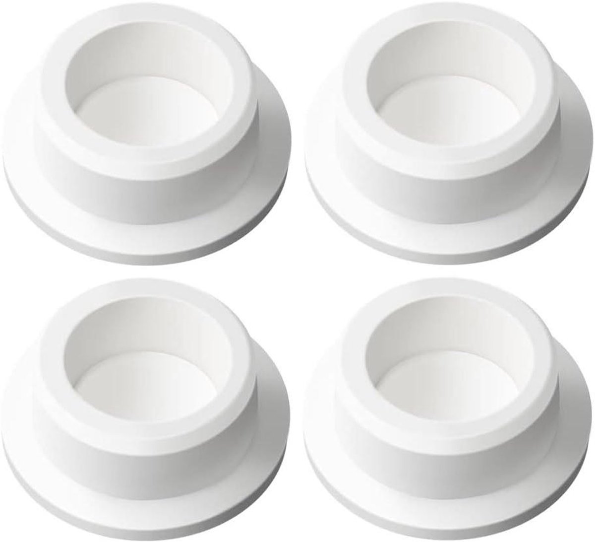 Gootsteen Overloop Covers - Wastafel Stop - Overloop Plug - Voorkomt Waterlekkage - Herbruikbaar Rubber Materiaal - 22-24mm Gat Diameter