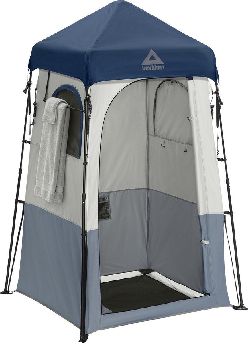 Privacy Shelter Tent - Camping Douche Tent - Kamperen en Reizen - Met Aparte Kleedruimte - 1 Persoon - Blauw
