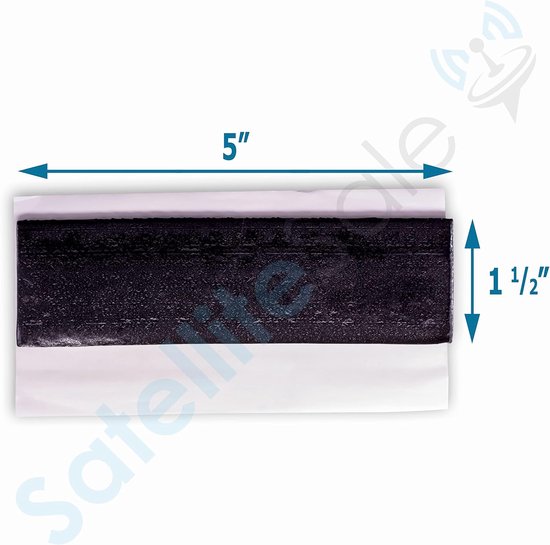 Universele dakpatchkit - Dak reparatie set - Dak lekkages dichten - Weerbestendige afdichting - 6 bouten 3 pads - Verzinkt van Merkloos — afbeelding 2