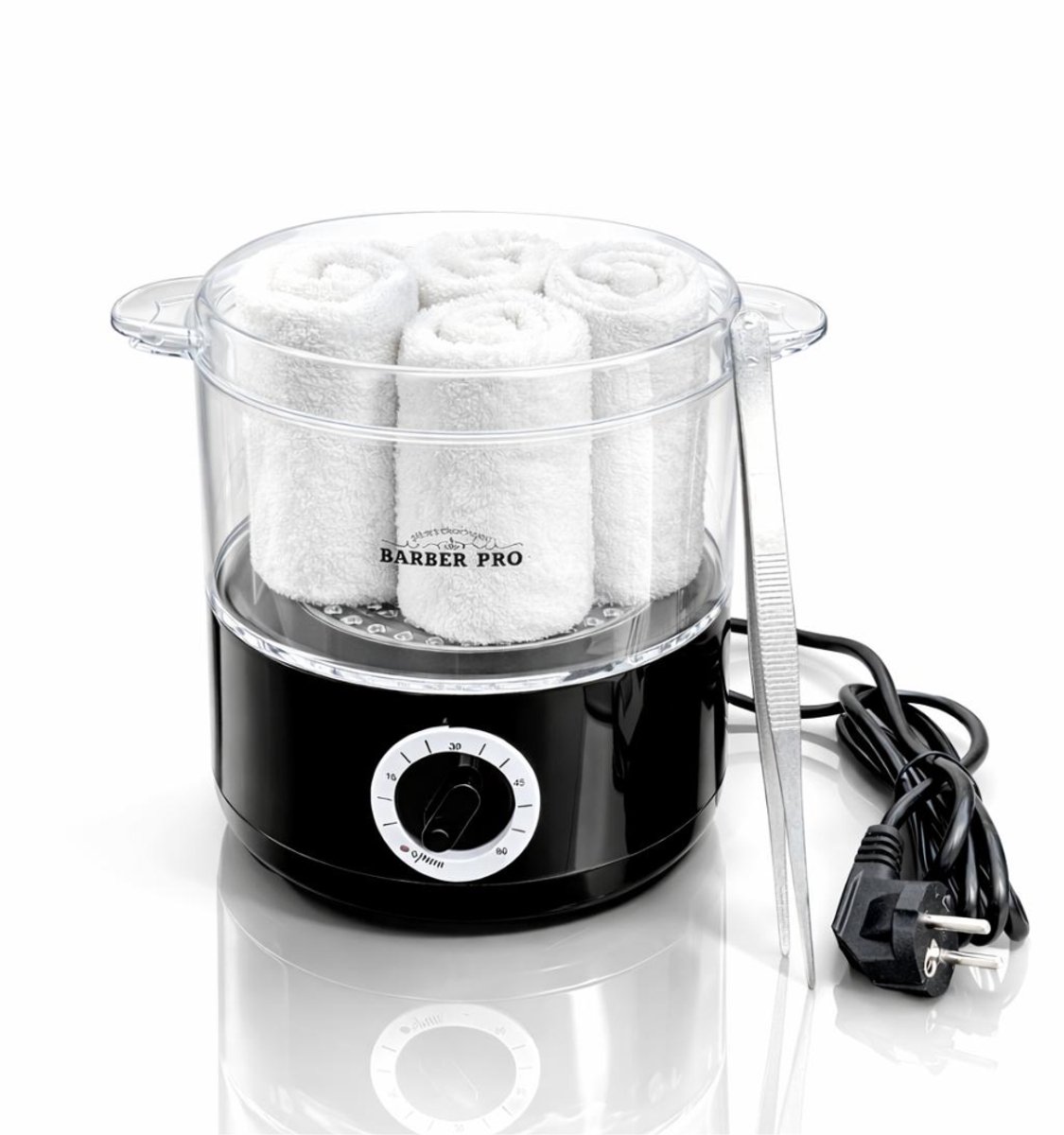Barber Pro Hot Towel Steamer – Handdoek Stomer – Voor Nat Scheren – Snelle Opwarming – Com