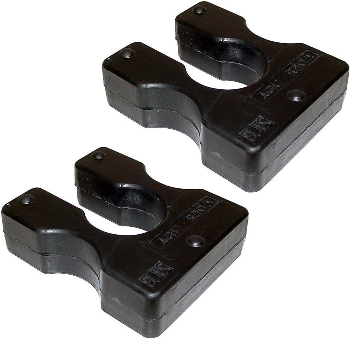 Gewicht Stack Adapter Platen - Adapter Platen - Thuisgym Uitbreiding - Universele Pasvorm - 11 kg Paar - Zwart